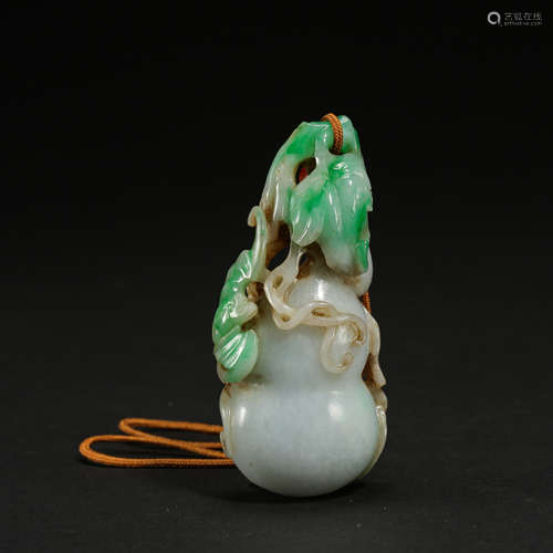 EMERALD GOURD IN QING DYNASTY, CHINA