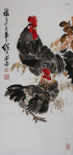 CHINESE CALLIGRAPHY AND PAINTING, LIU JIMAO MARK