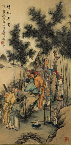 CHINESE PAINTING AND CALLIGRAPHY, QIAN HUI'AN MARK