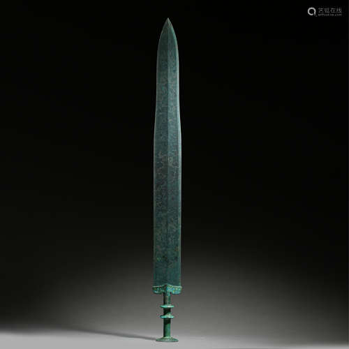 CHINESE WARRING STATES, BRONZE SWORD