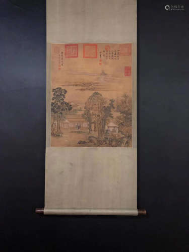 Chinese Leng Mei'S Painting
