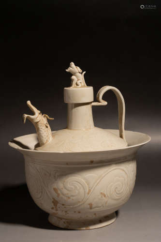 Chinese Set Of Ding Kiln Porcelains