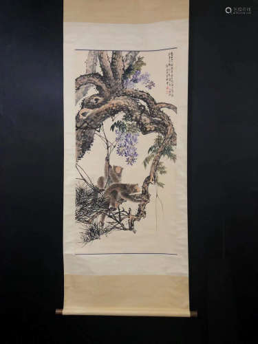 Chinese Cheng Zhang'S Painting