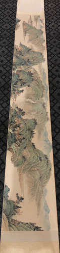 Chinese Huang Junbi'S Landscape Painting