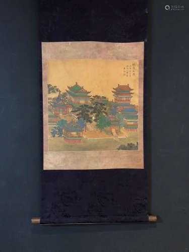 Chinese Tang Dai'S Painting