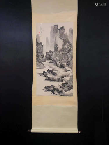 Chinese Chen Shaomei'S Painting On Paper