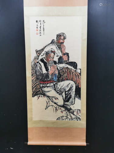 Chinese Liu Wenxi'S Painting