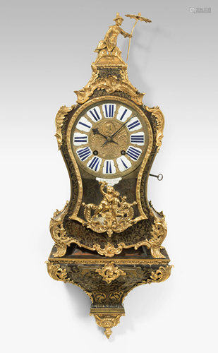 Boulle Pendule mit Sockel