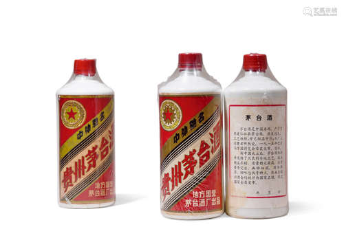 1983-1986年"五星牌"贵州茅台酒(地方国营)