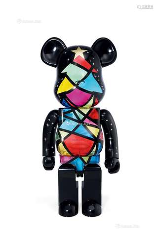 BE@RBRICK 2016年作 圣诞节 彩色玻璃树