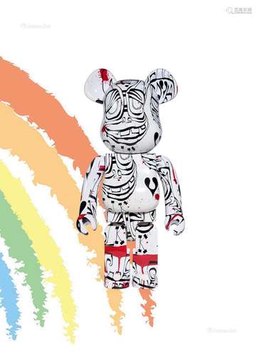 2019年作 BE@RBRICK X PHIL FROST