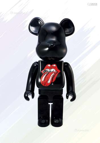 2008年作 BE@RBRICK X 滚石乐队 大舌头