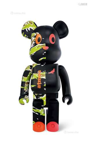 2020年作 BE@RBRICK X STAPLE X ATMOS 红鸽子