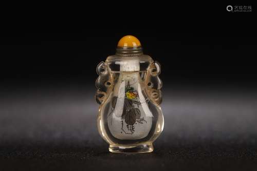 A Crystal Snuff Bottle