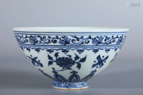 A Chinese Porcelain Blue&White Bowl
