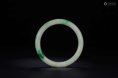 A Chinese Jadeite Bangle