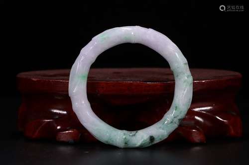 A Chinese Jadeite Bangle