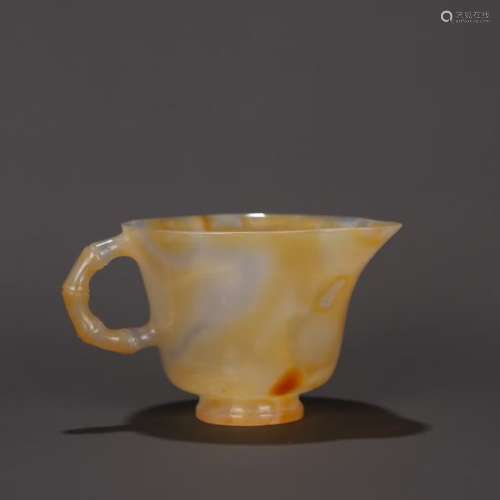 A Chinese Agate Cup