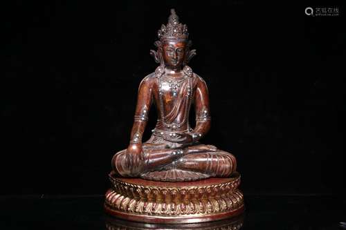 A Chinese Agarwood Guanyin Buddha