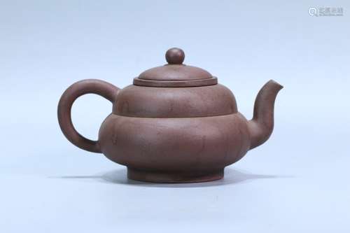 A Chinese Zisha Teapot