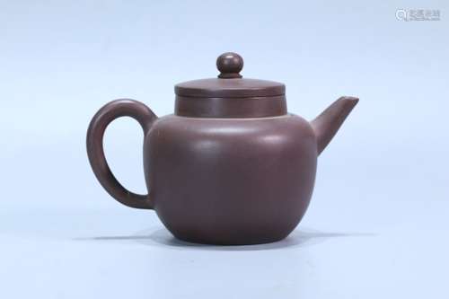 A Chinese Zisha Teapot