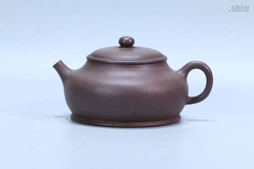 A Chinese Zisha Teapot