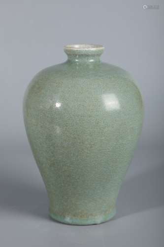 A Chinese Porcelain Ru Kiln Plum Bottle
