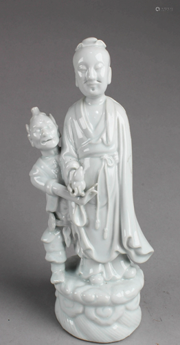 Antique Chinese Blanc De Chine Statue