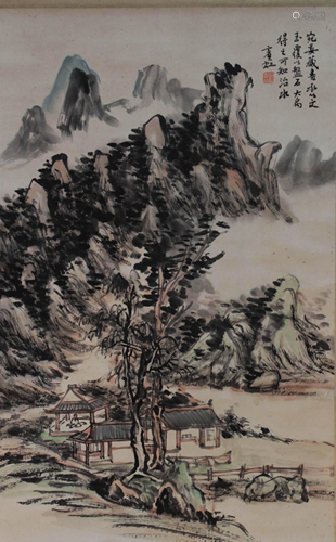 Chinese Hanging Scroll Painting