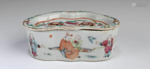 Chinese Famille Verte Porcelain Ink Washer