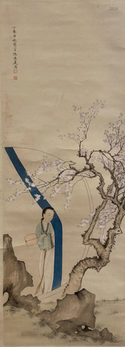 Chinese Hanging Scroll Painting