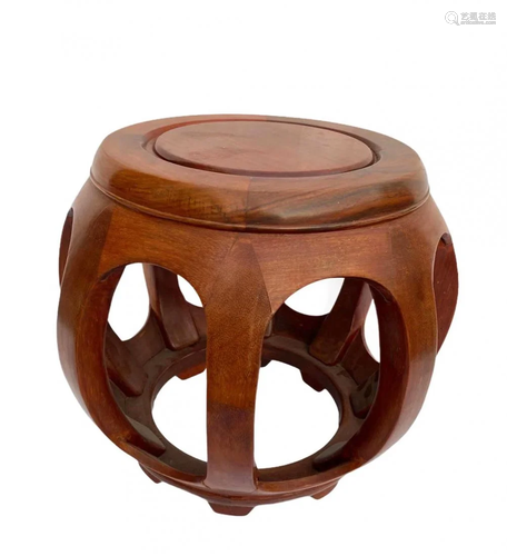 A Chinese Hardwood Stool