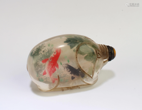 Chinese Peking Glass Snuff Bottle