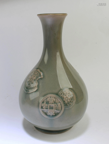 A Korean Celadon Vase