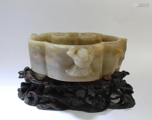 Chinese Carved Jade Ornament