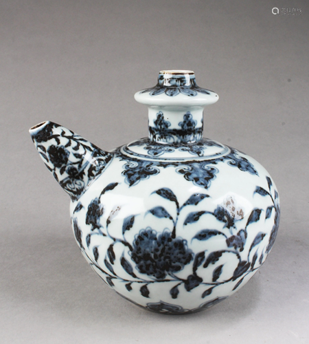 Chinese Blue & White Ewer