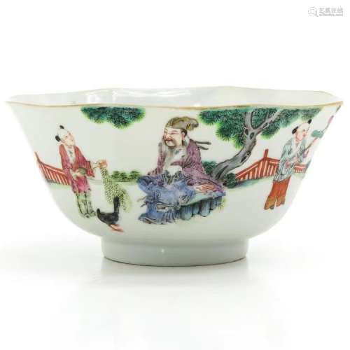 Qing Daoguang      Pastel bowl
