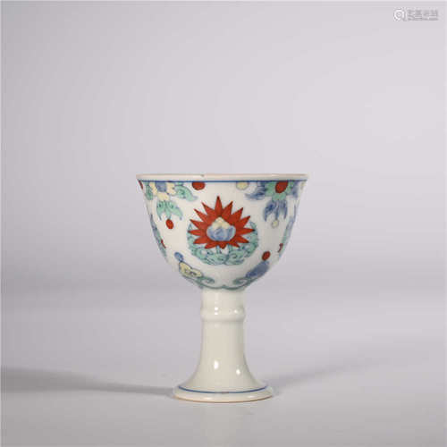 Mingchenghua        Colorful goblet