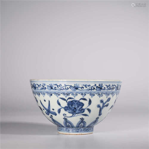 Ming Xuande       Blue and white bowl