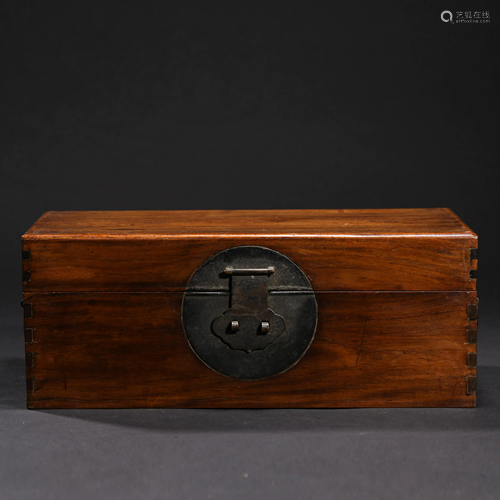 A HUANGHUALI BOX & COVER