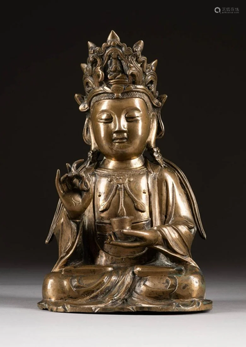 GUANYIN-DARSTELLUNG China, Ming-Dynastie, 16. Jh.