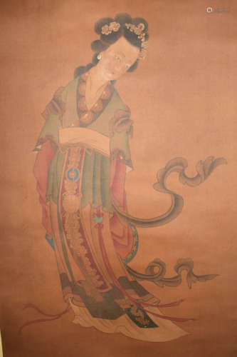 A Chinese Figure Painting