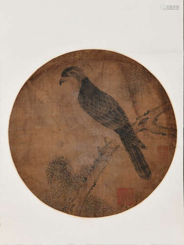 A Chinese Eagle Painting