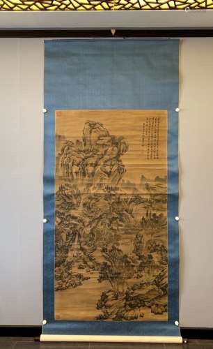 chinese painting by wang yuanqi
