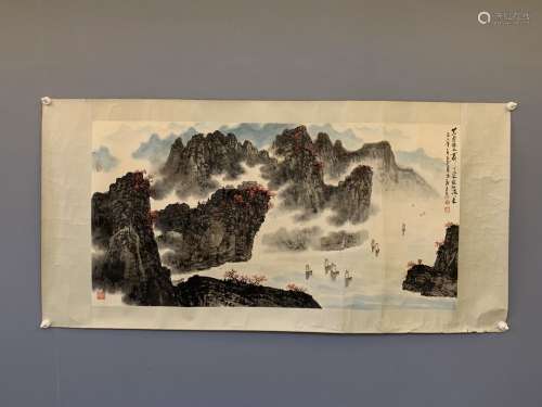 chinese painting by wei zixi