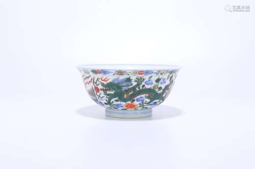 chinese wucai porcelain 