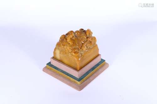 chinese tianhuang stone seal,qing dynasty