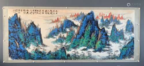 chinese painting by li haisu