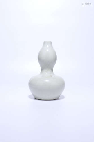 chinese guanyao porcelain gourd vase,qing dynasty