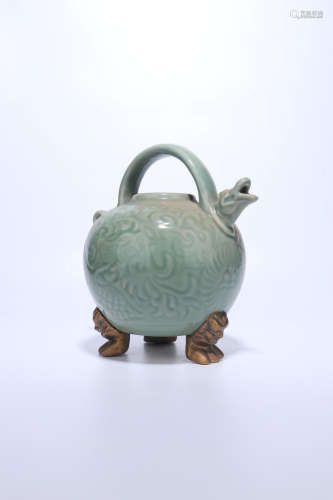 chinese longquan yao teapot,ming dynasty